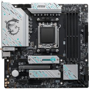MSI B560M Gaming Plus WiFi motherboard featuring LGA 1200 CPU socket, four DDR4 RAM slots, PCIe slots, M.2 SSD slots with heatsinks, and silver heatsinks with turquoise accents and MSI dragon logo