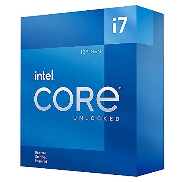 the box of the Intel Core i7 - 12700